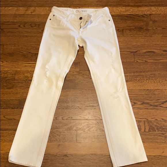 dl white jeans